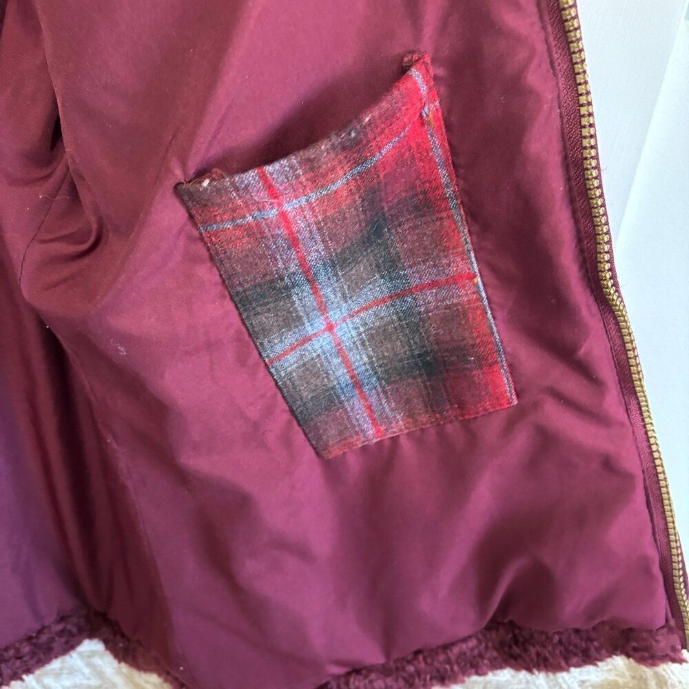 Pendleton Wool Blend Fuzzy Zip Jacket - image 7